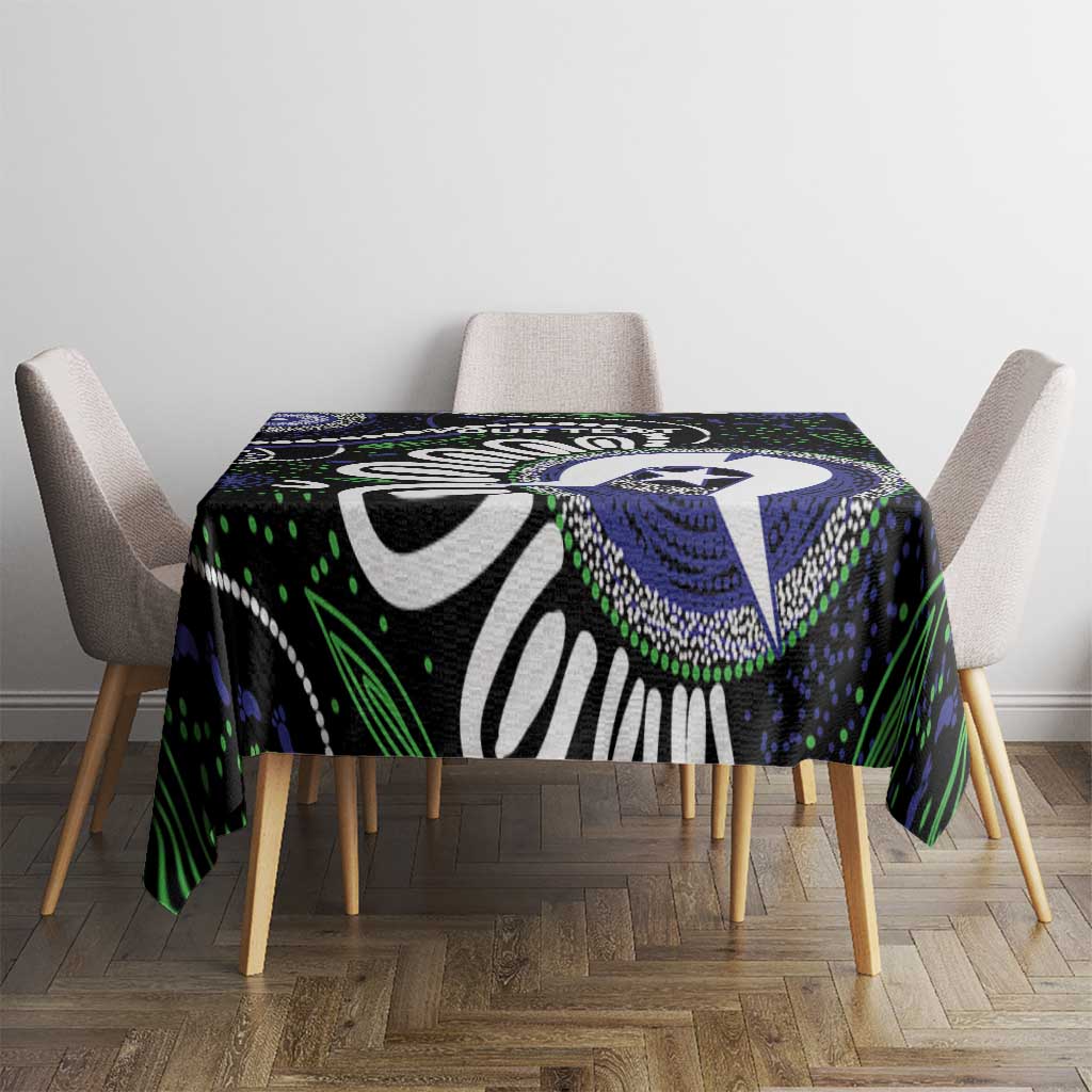 Torres Strait Islander Aboriginal Dot Painting Personalised Tablecloth