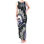 Torres Strait Islander Aboriginal Dot Painting Personalised Tank Maxi Dress
