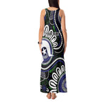 Torres Strait Islander Aboriginal Dot Painting Personalised Tank Maxi Dress