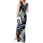 Torres Strait Islander Aboriginal Dot Painting Personalised Tank Maxi Dress