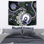 Torres Strait Islander Aboriginal Dot Painting Personalised Tapestry