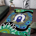 Torres Strait Islander Heal Country Personalised Area Rug