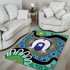 Torres Strait Islander Heal Country Personalised Area Rug