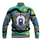 Torres Strait Islander Heal Country Personalised Baseball Jacket