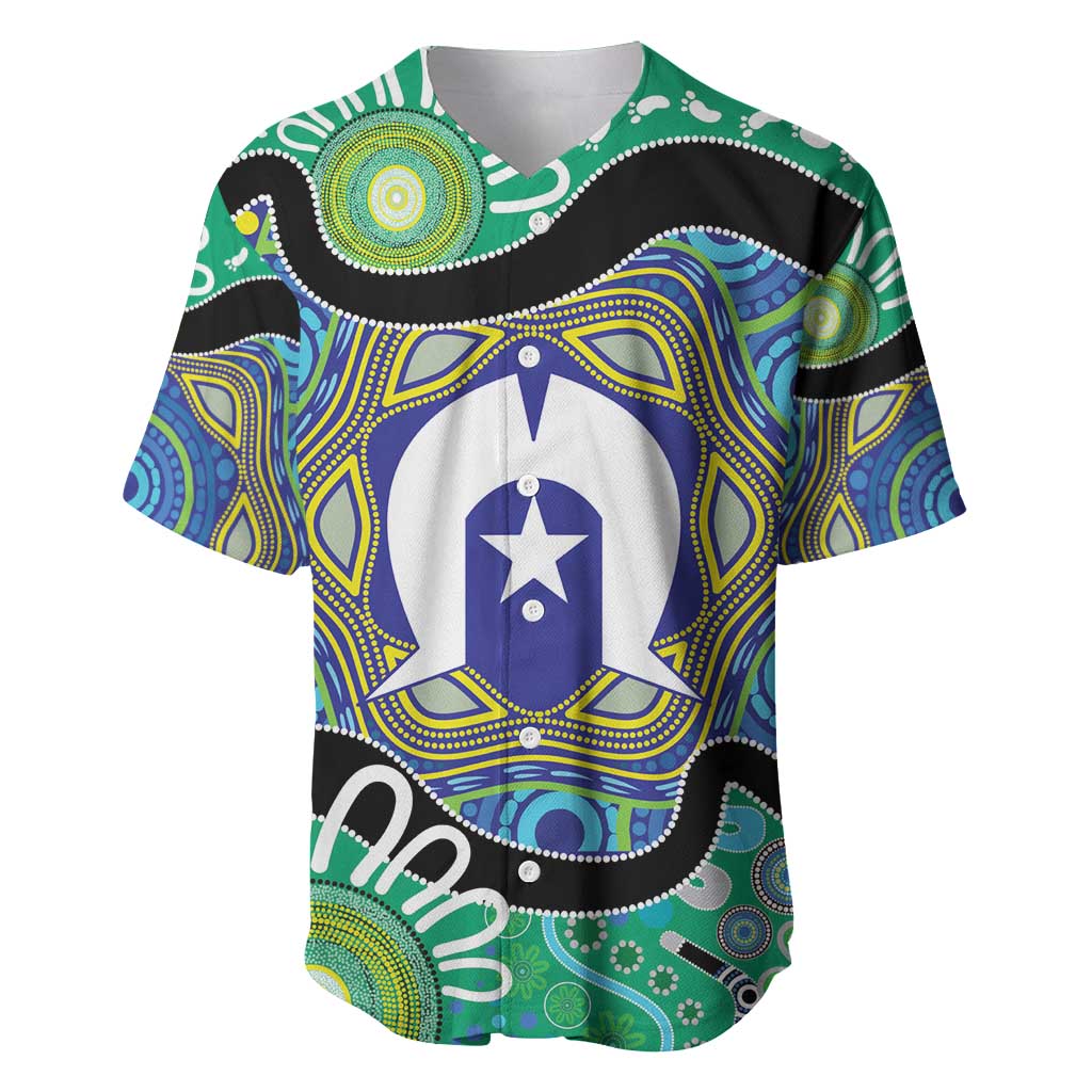 Torres Strait Islander Heal Country Personalised Baseball Jersey