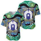 Torres Strait Islander Heal Country Personalised Baseball Jersey