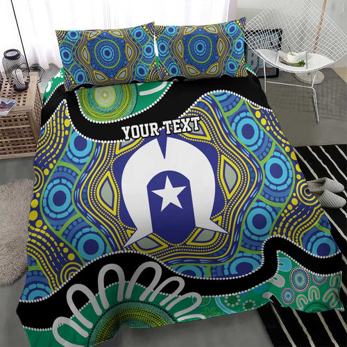 Torres Strait Islander Heal Country Personalised Bedding Set