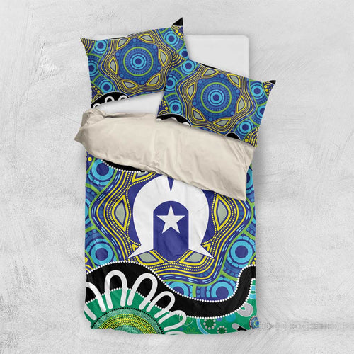 Torres Strait Islander Heal Country Personalised Bedding Set