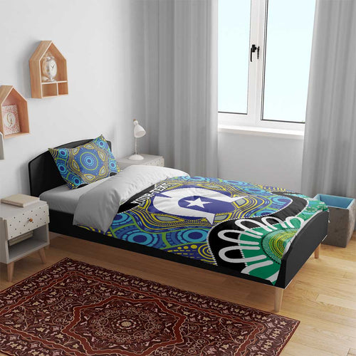 Torres Strait Islander Heal Country Personalised Bedding Set