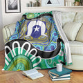 Torres Strait Islander Heal Country Personalised Blanket