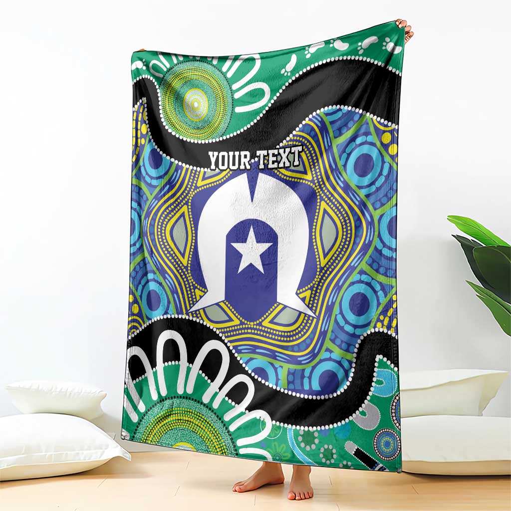 Torres Strait Islander Heal Country Personalised Blanket