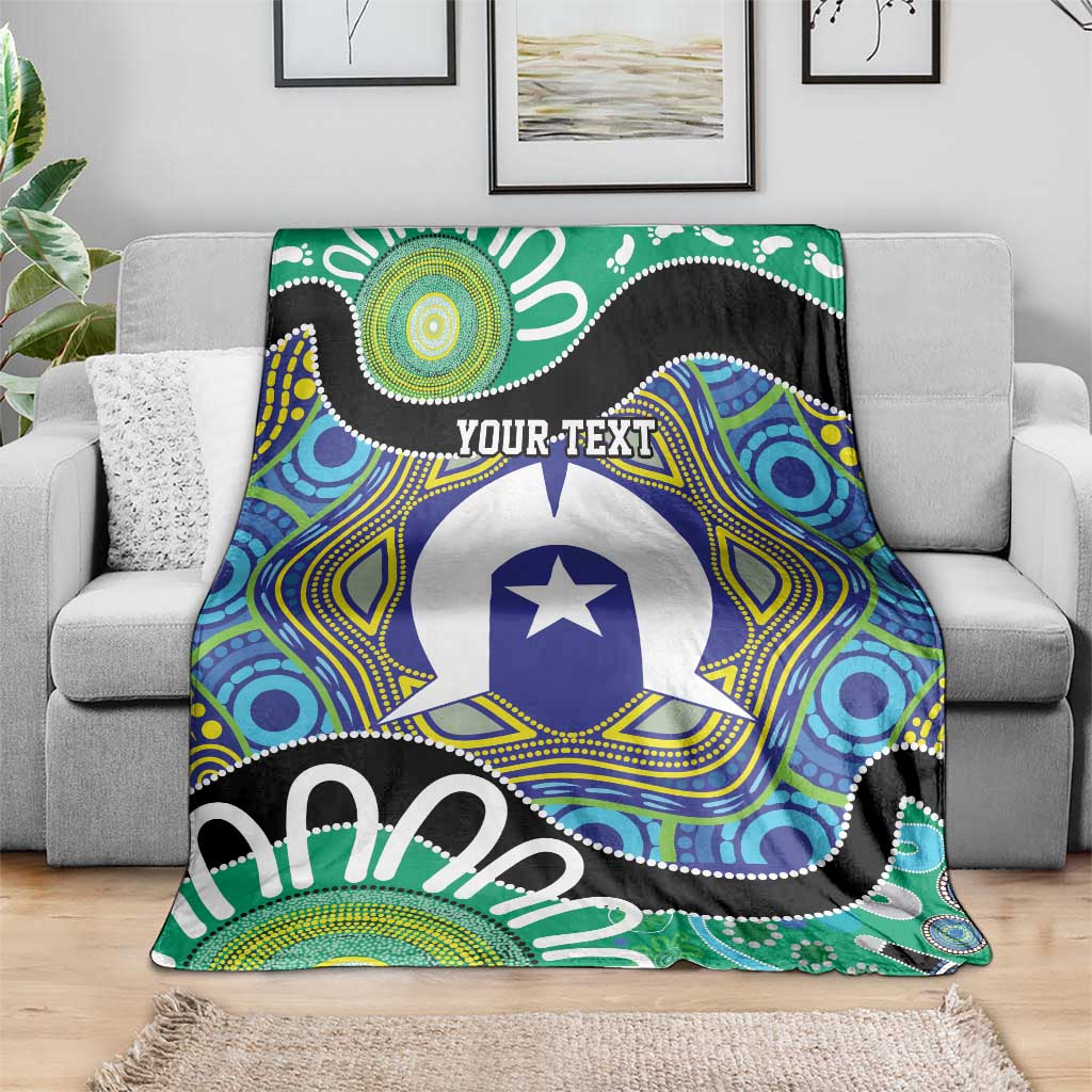 Torres Strait Islander Heal Country Personalised Blanket