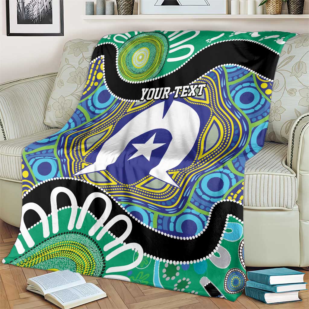 Torres Strait Islander Heal Country Personalised Blanket