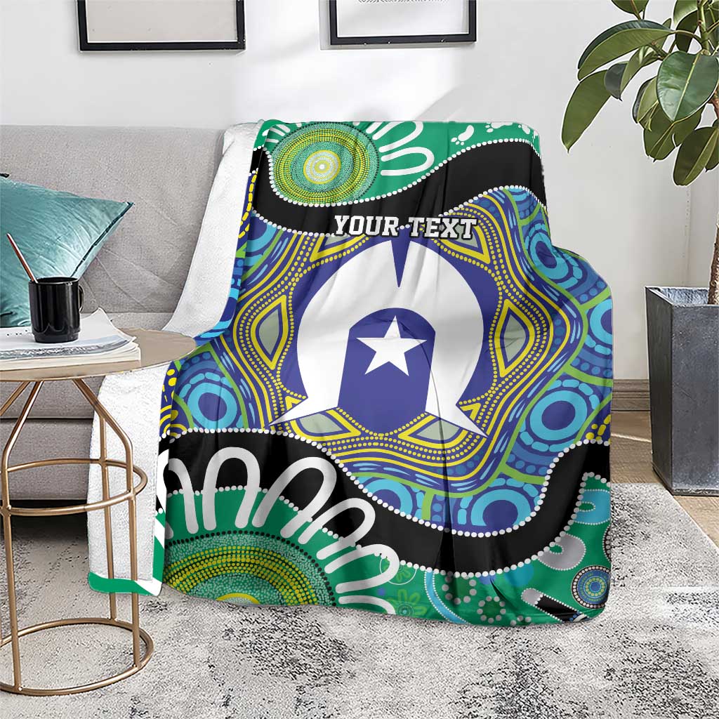 Torres Strait Islander Heal Country Personalised Blanket