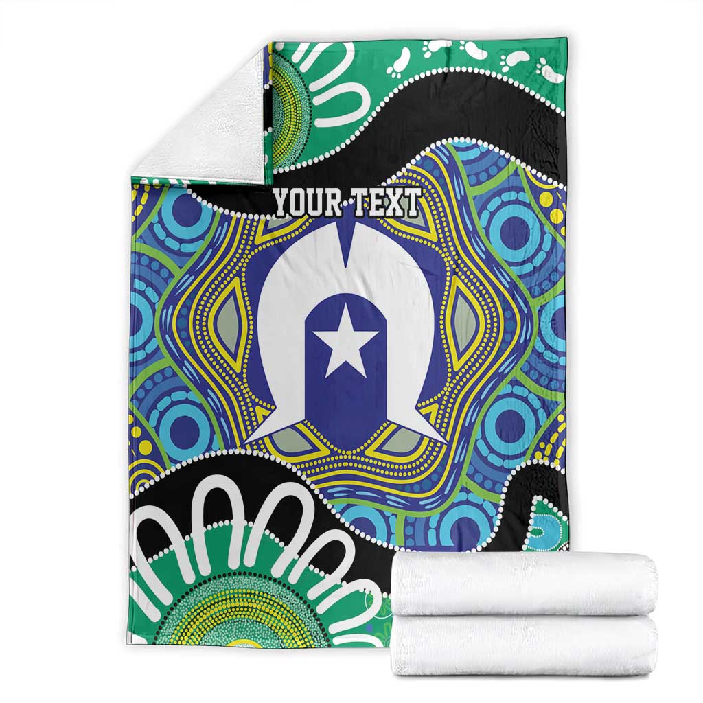 Torres Strait Islander Heal Country Personalised Blanket