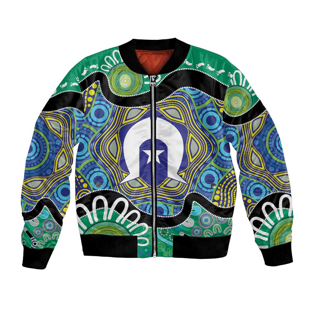 Torres Strait Islander Heal Country Personalised Bomber Jacket