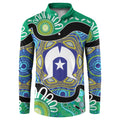 Torres Strait Islander Heal Country Personalised Button Sweatshirt
