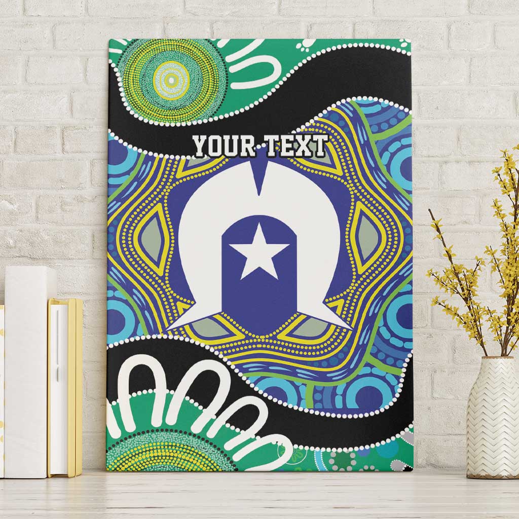Torres Strait Islander Heal Country Personalised Canvas Wall Art