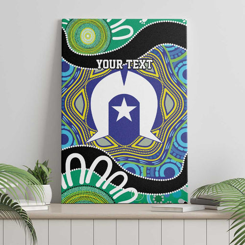 Torres Strait Islander Heal Country Personalised Canvas Wall Art