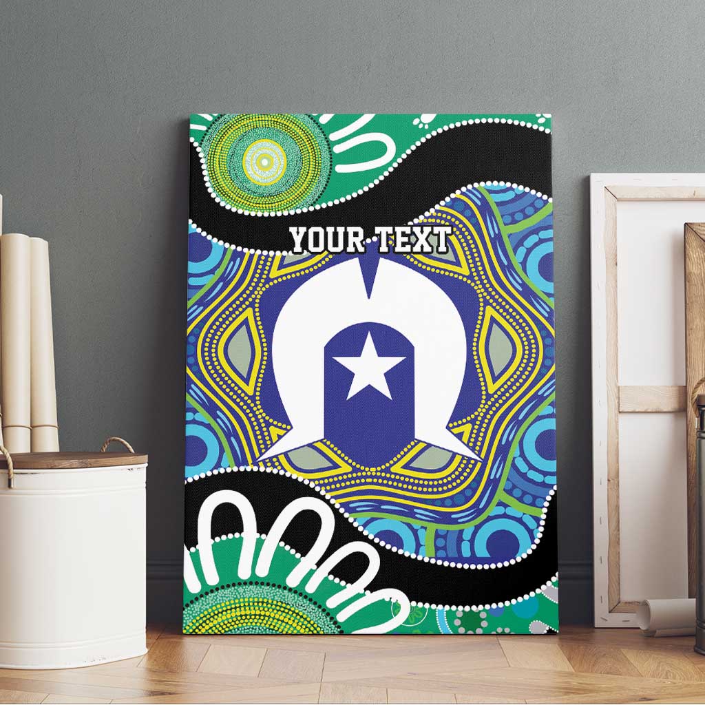 Torres Strait Islander Heal Country Personalised Canvas Wall Art