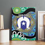 Torres Strait Islander Heal Country Personalised Canvas Wall Art
