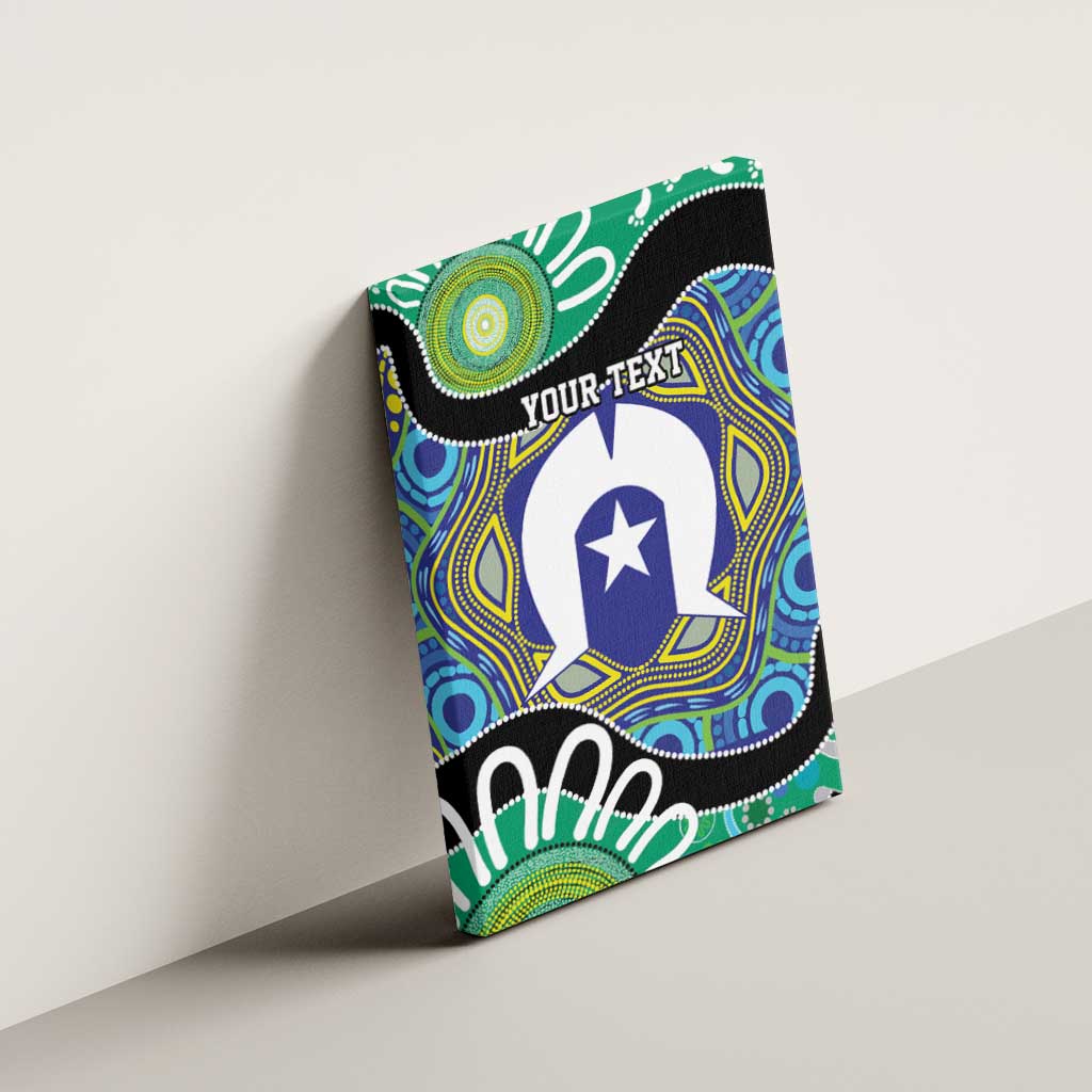 Torres Strait Islander Heal Country Personalised Canvas Wall Art