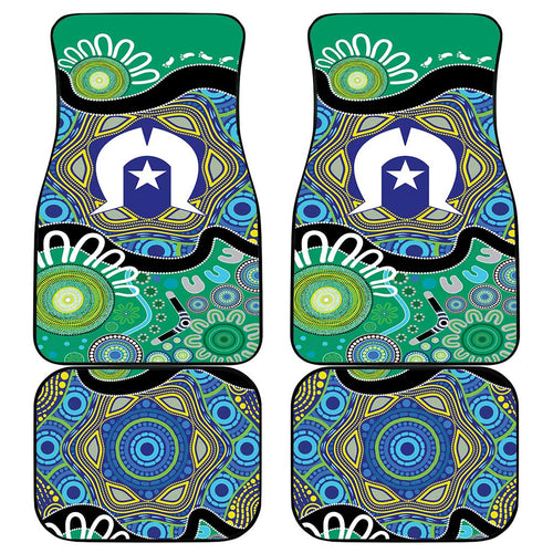 Torres Strait Islander Heal Country Personalised Car Mats