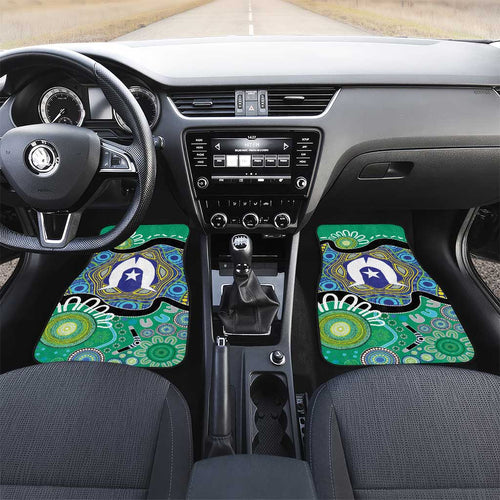 Torres Strait Islander Heal Country Personalised Car Mats