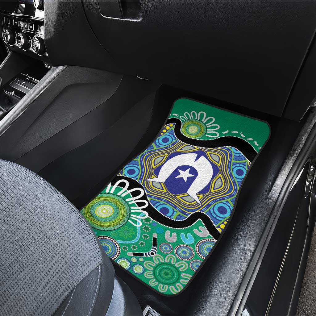 Torres Strait Islander Heal Country Personalised Car Mats