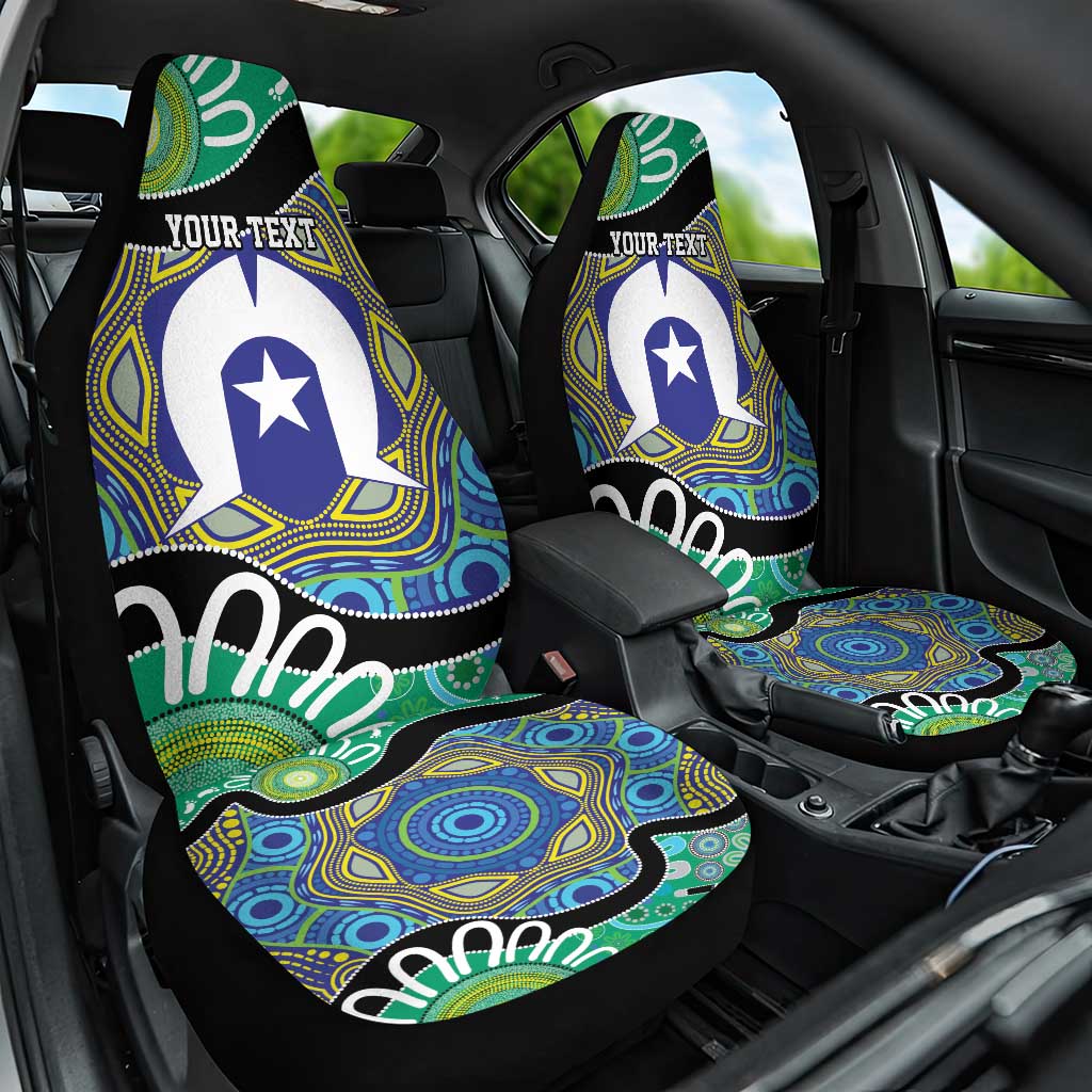 Torres Strait Islander Heal Country Personalised Car Seat Cover