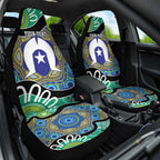 Torres Strait Islander Heal Country Personalised Car Seat Cover