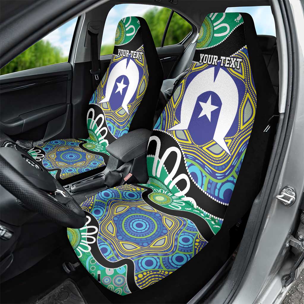 Torres Strait Islander Heal Country Personalised Car Seat Cover