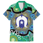 Torres Strait Islander Heal Country Personalised Family Matching Long Sleeve Bodycon Dress and Hawaiian Shirt