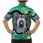 Torres Strait Islander Heal Country Personalised Family Matching Mermaid Dress and Hawaiian Shirt