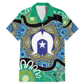 Torres Strait Islander Heal Country Personalised Family Matching Mermaid Dress and Hawaiian Shirt