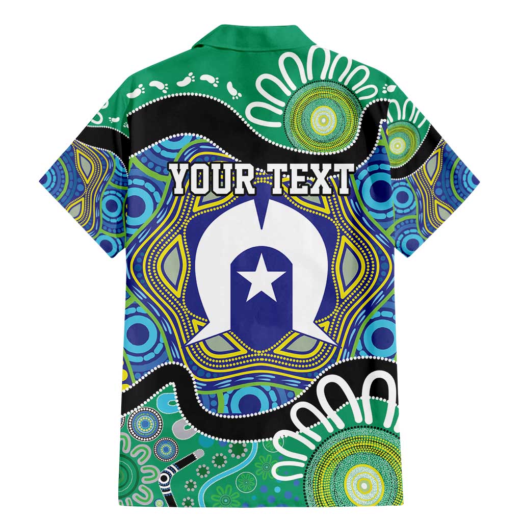 Torres Strait Islander Heal Country Personalised Family Matching Mermaid Dress and Hawaiian Shirt