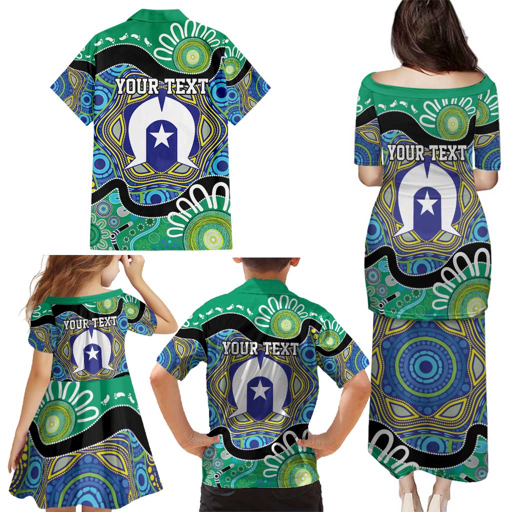 Torres Strait Islander Heal Country Personalised Family Matching Puletasi and Hawaiian Shirt
