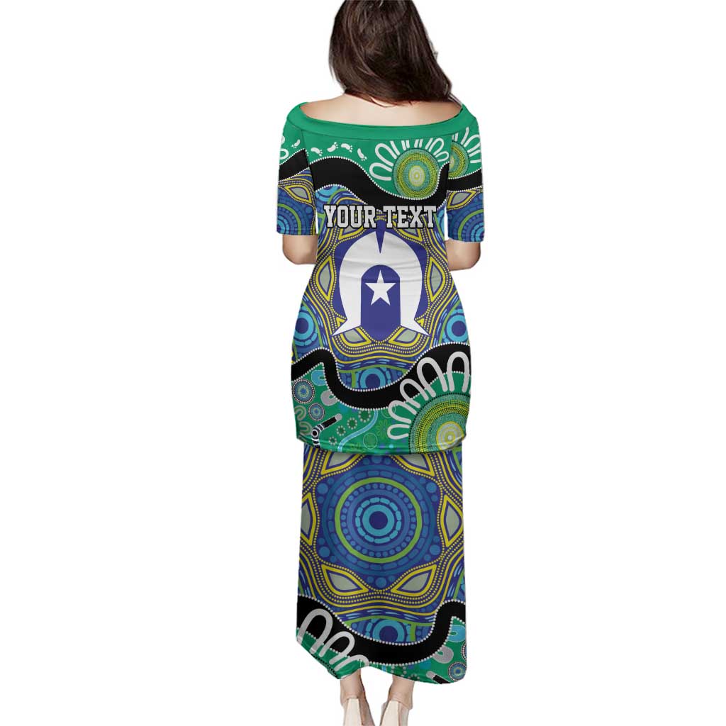 Torres Strait Islander Heal Country Personalised Family Matching Puletasi and Hawaiian Shirt