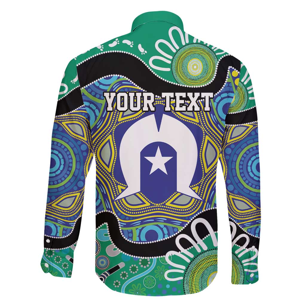Torres Strait Islander Heal Country Personalised Family Matching Short Sleeve Bodycon Dress and Hawaiian Shirt