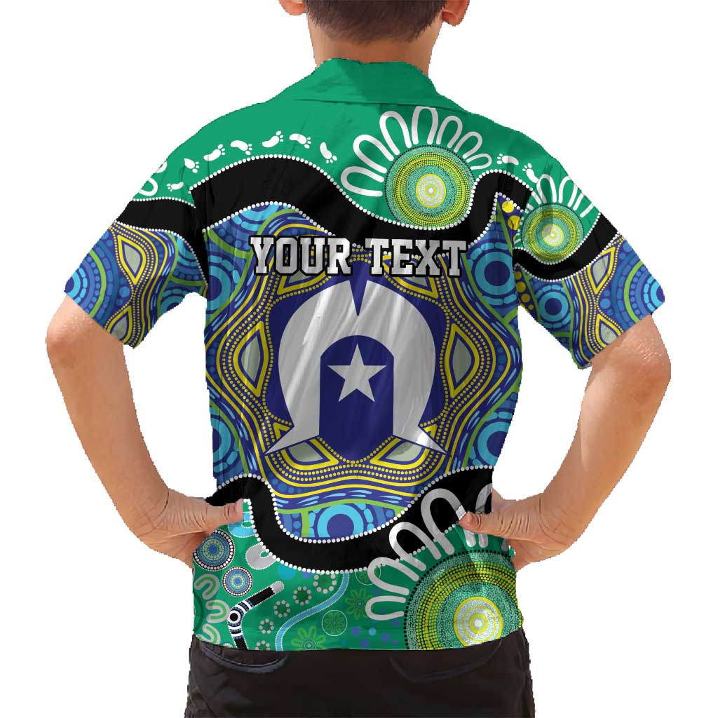 Torres Strait Islander Heal Country Personalised Family Matching Tank Maxi Dress and Hawaiian Shirt