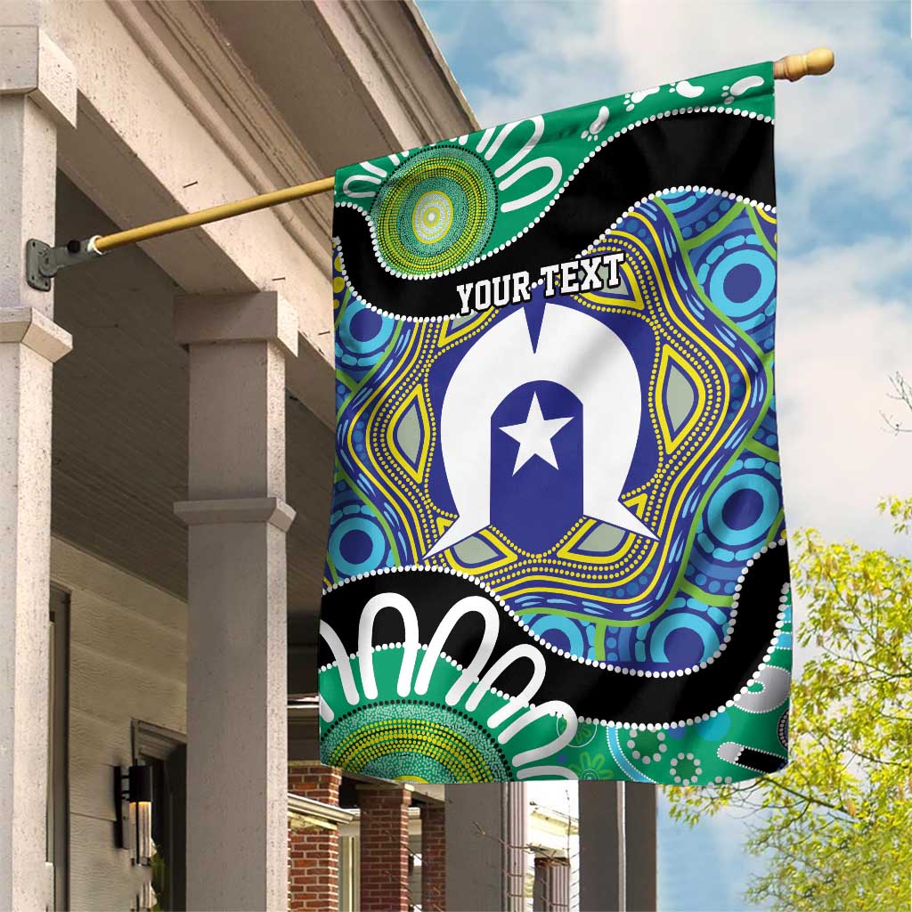 Torres Strait Islander Heal Country Personalised Garden Flag