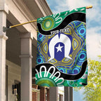 Torres Strait Islander Heal Country Personalised Garden Flag