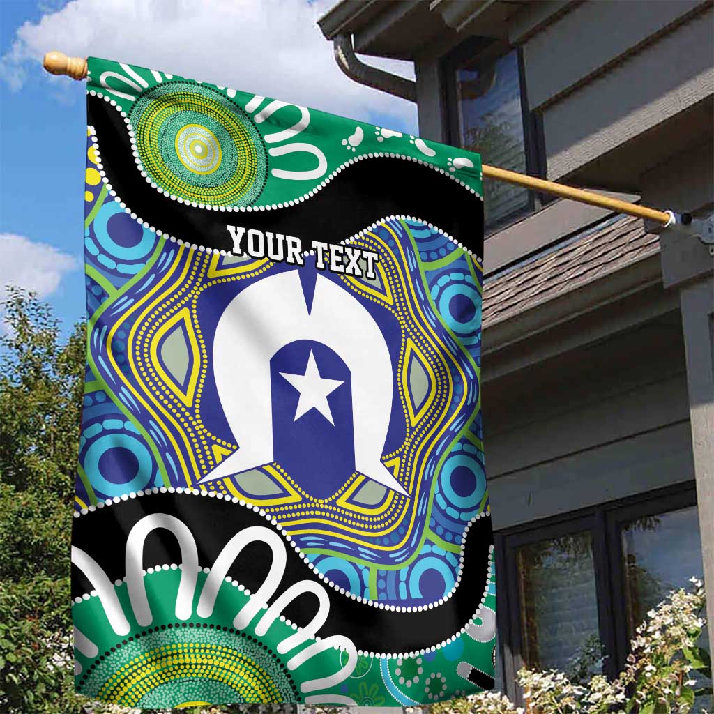 Torres Strait Islander Heal Country Personalised Garden Flag