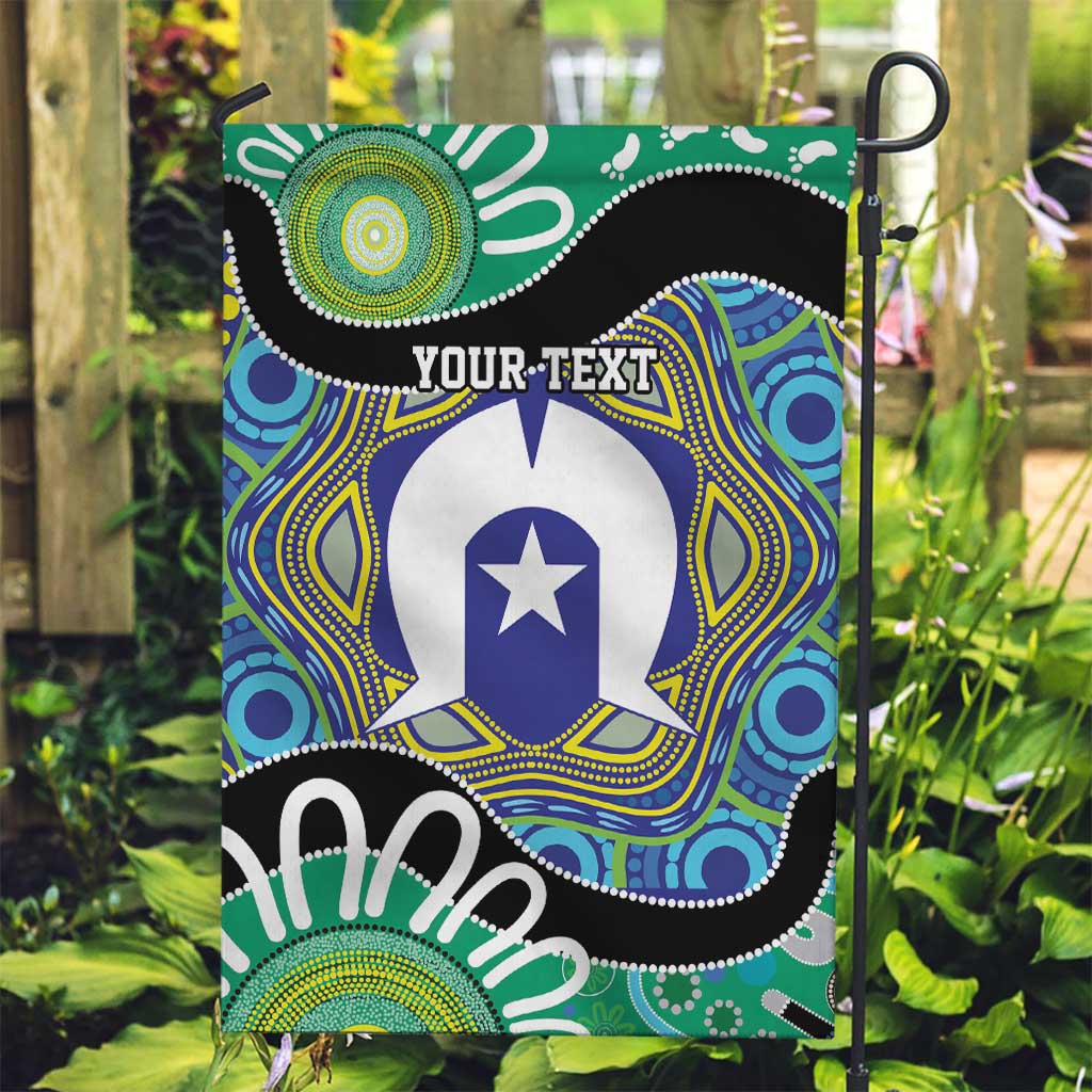Torres Strait Islander Heal Country Personalised Garden Flag