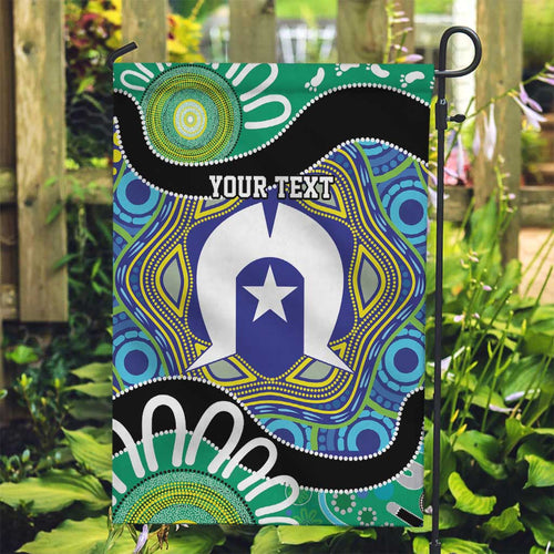 Torres Strait Islander Heal Country Personalised Garden Flag
