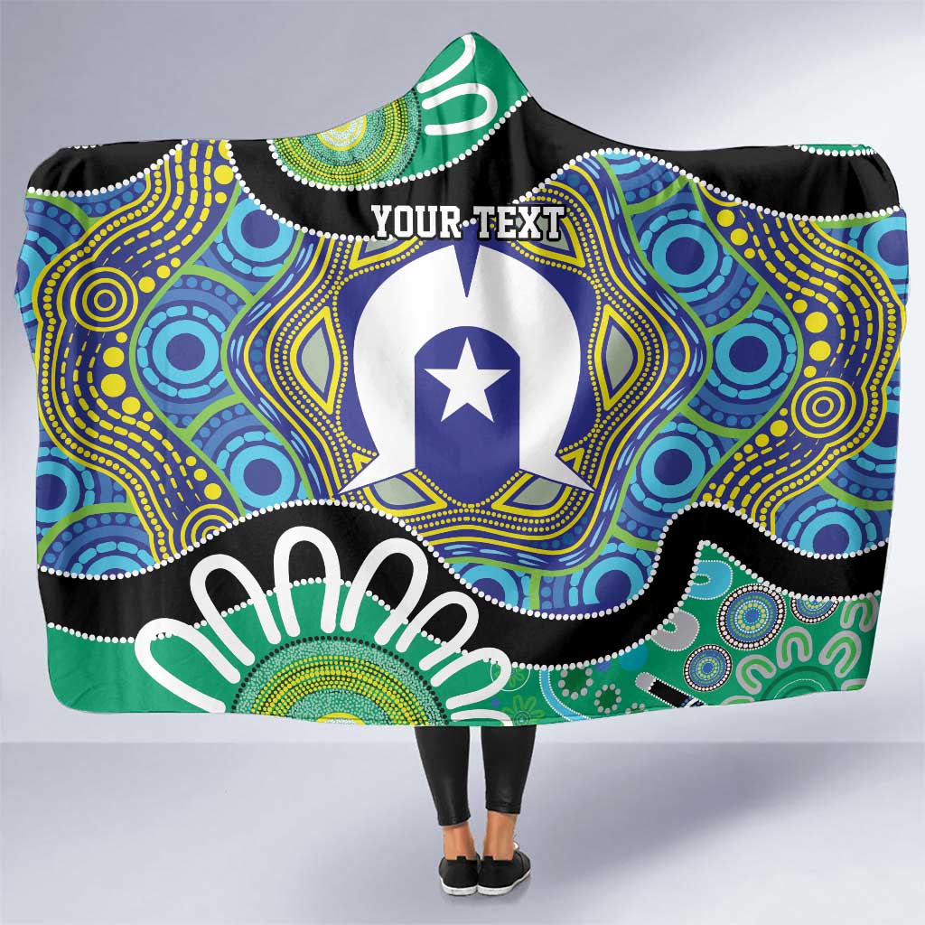 Torres Strait Islander Heal Country Personalised Hooded Blanket
