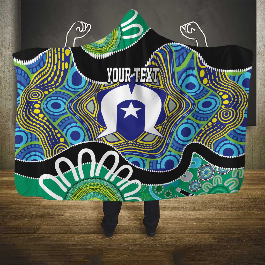 Torres Strait Islander Heal Country Personalised Hooded Blanket
