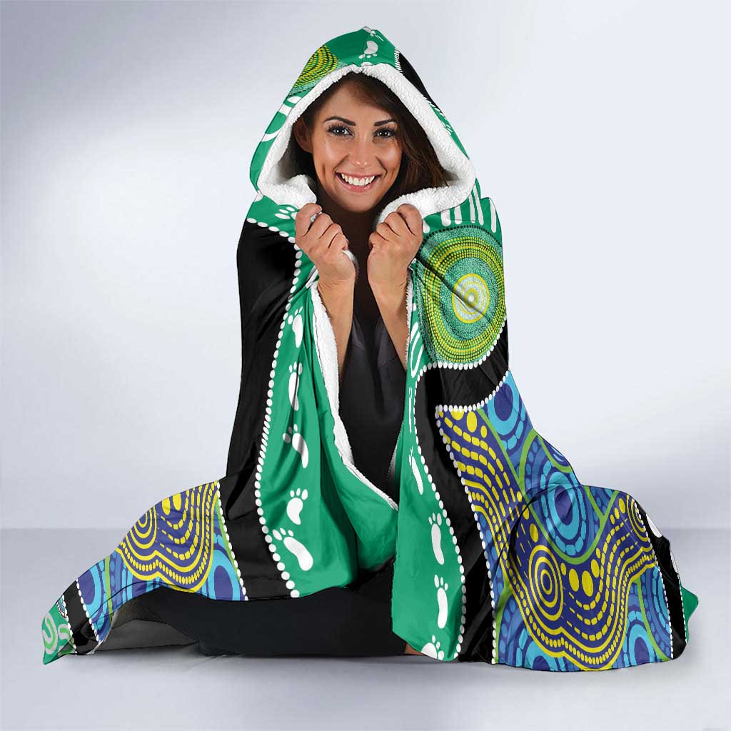 Torres Strait Islander Heal Country Personalised Hooded Blanket