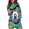 Torres Strait Islander Heal Country Personalised Hoodie Dress