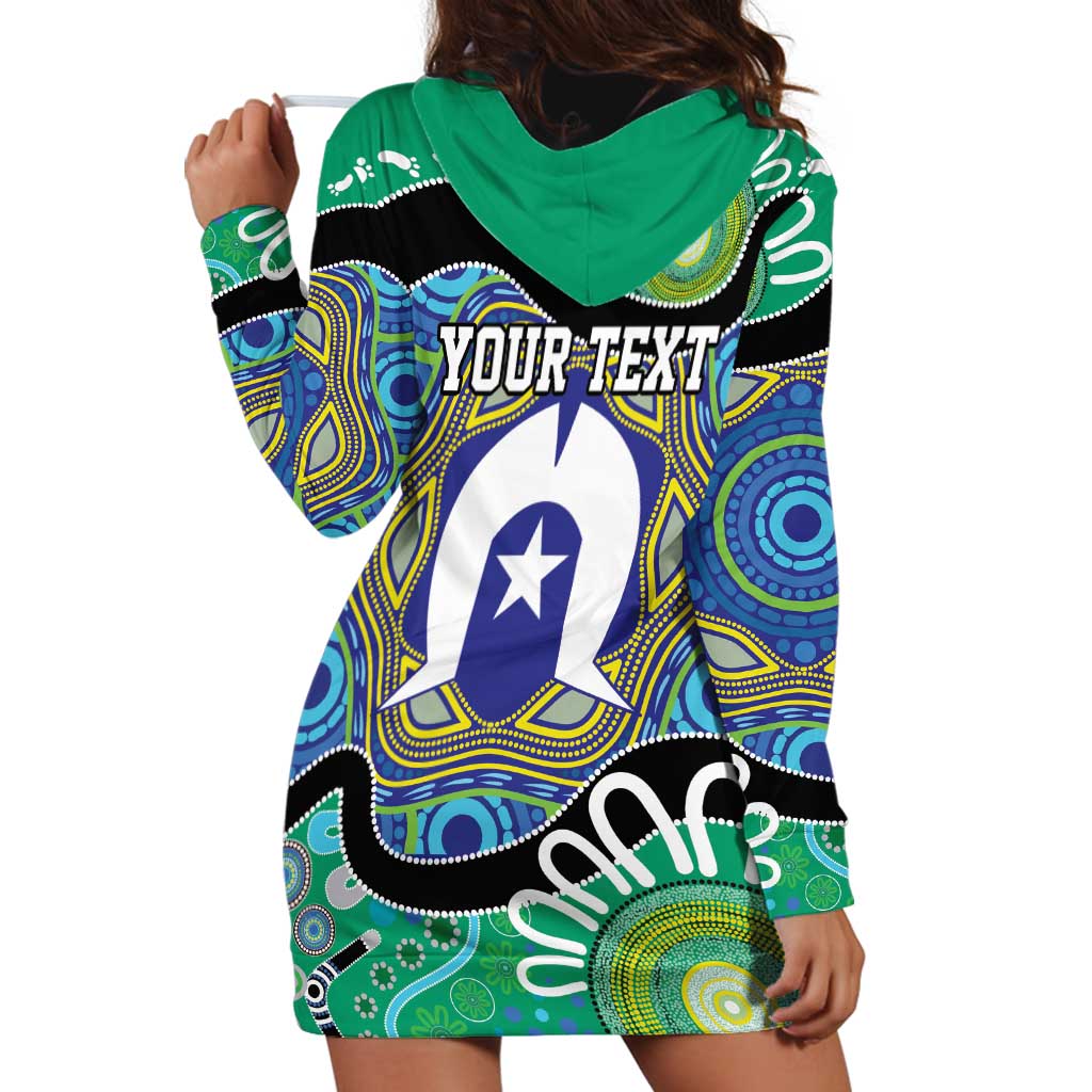 Torres Strait Islander Heal Country Personalised Hoodie Dress